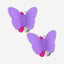 Fissman Butterfly Pot Magnet 2Pc Purple