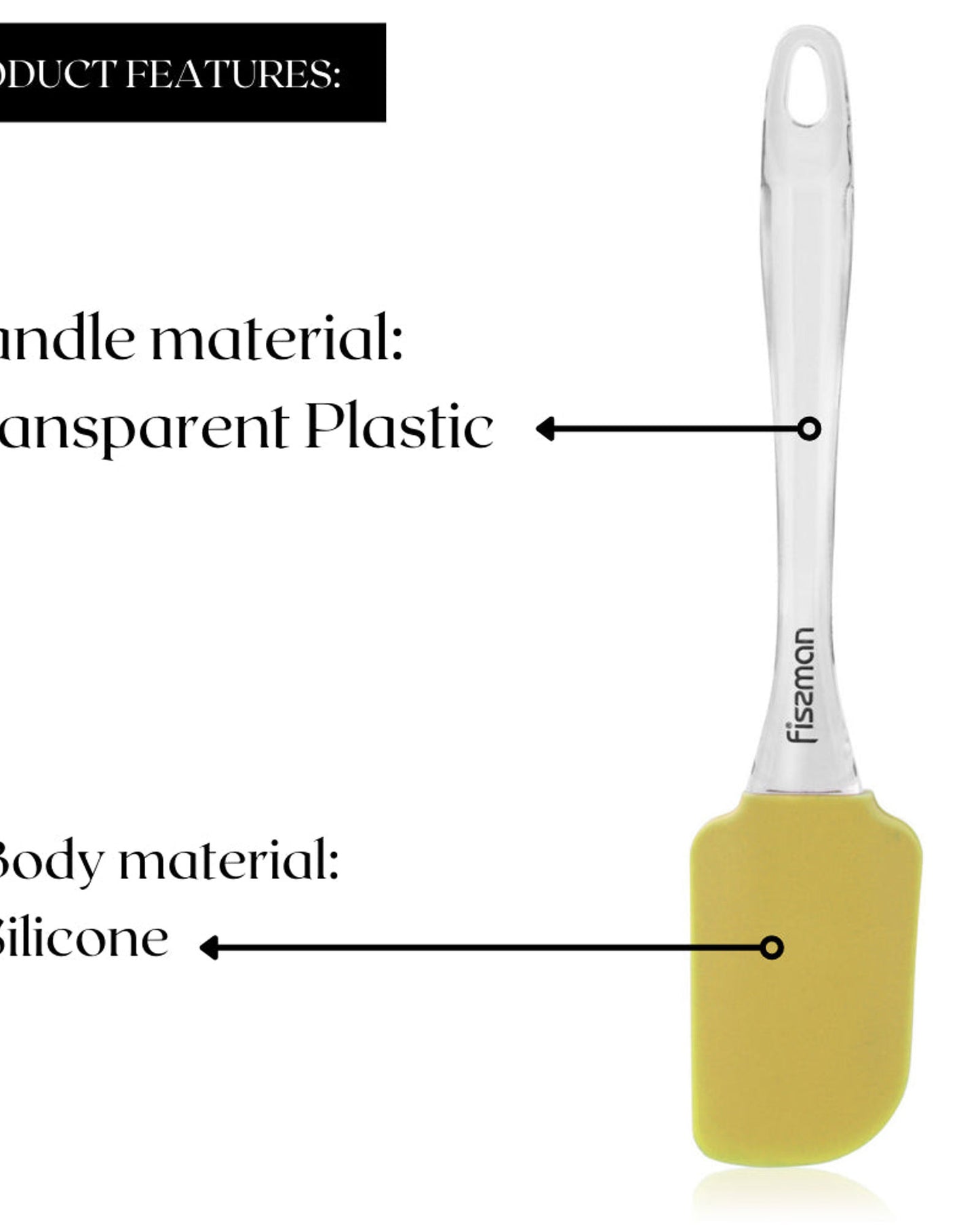 Fissman Spatula Yellow