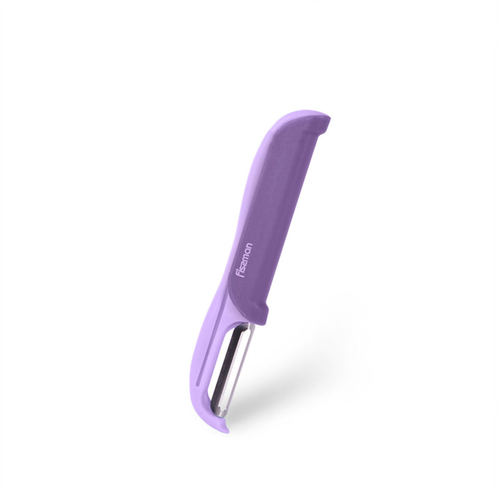 Fissman Vegetable P-Peeler With 2 Blades Purple 15cm