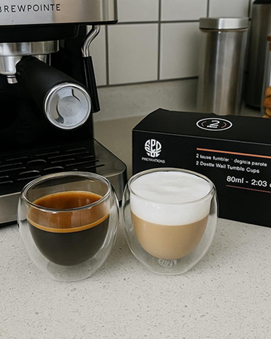 B&S  Double Wall 250 ml Glass