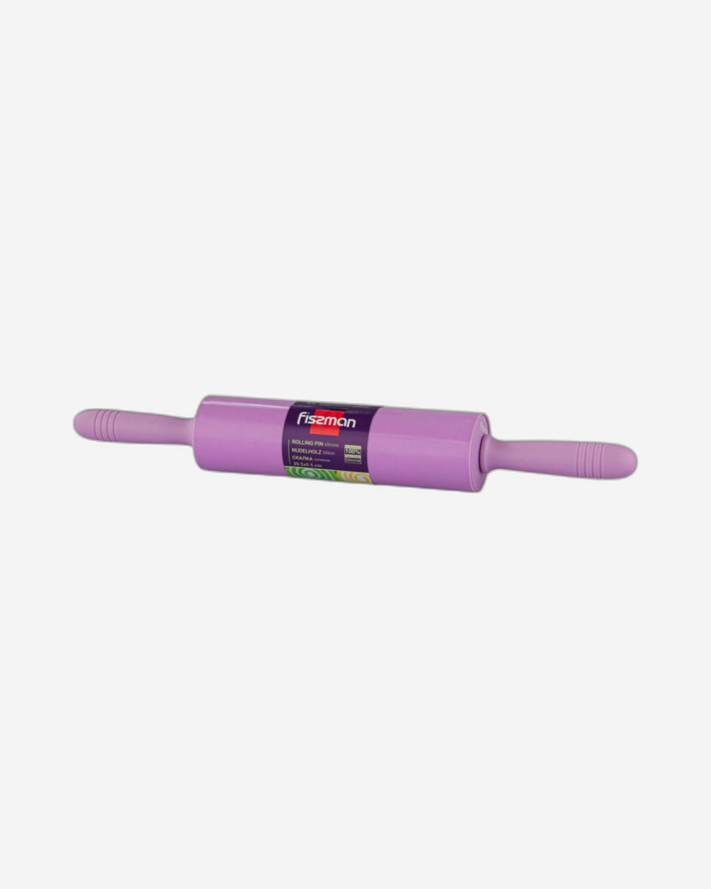 Fissman Rolling Pin Lilac Silicone 39.5x5.5cm