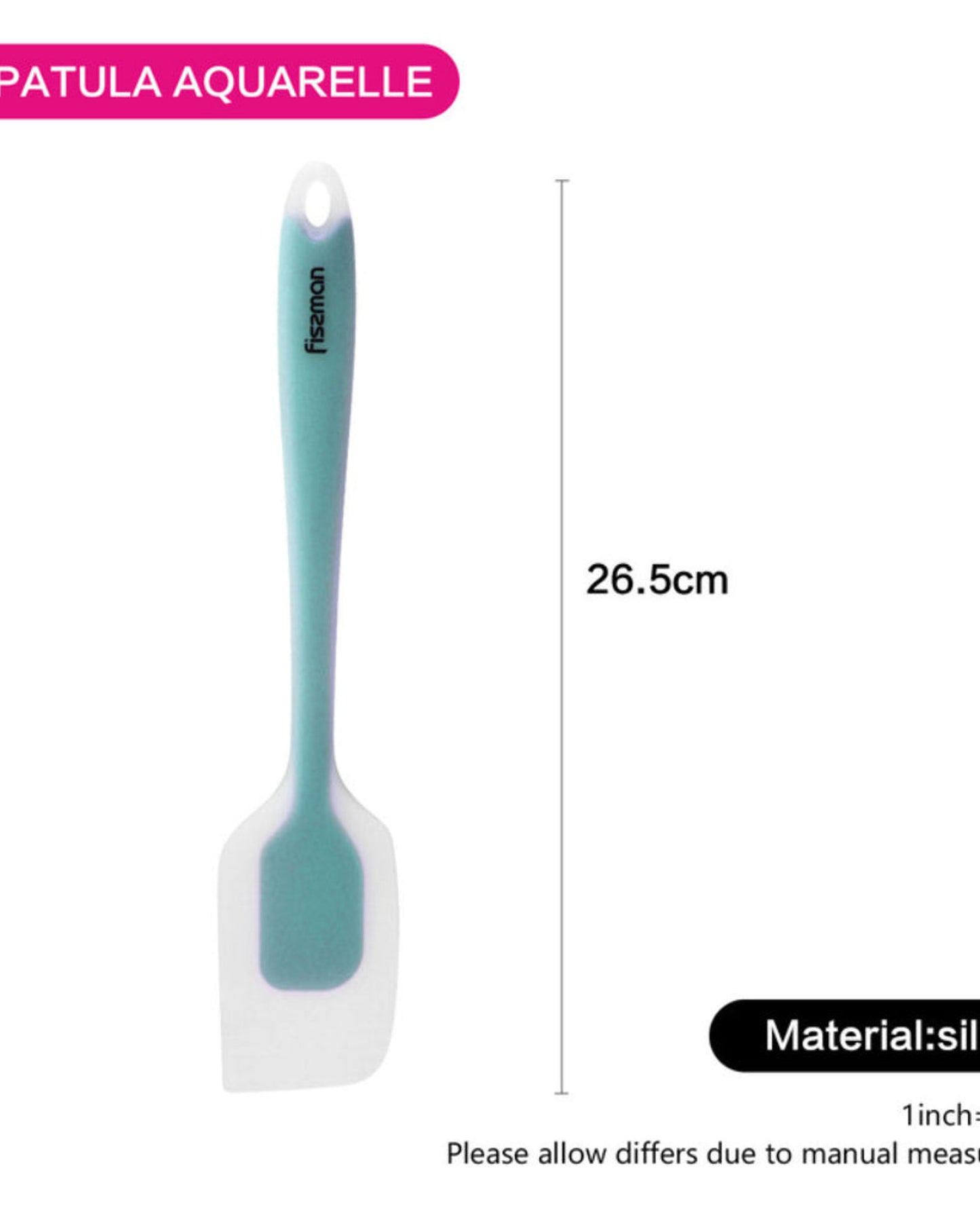 Fissman Spatula Aquarelle Blue/White