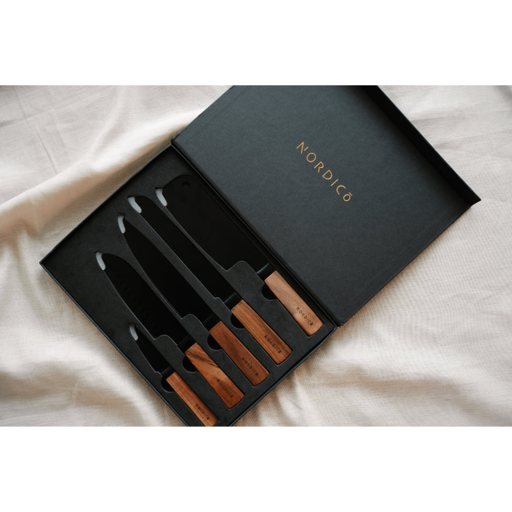 Nordico Professional Kitchen Knives Set - Gifts for Him | Gifts for Her