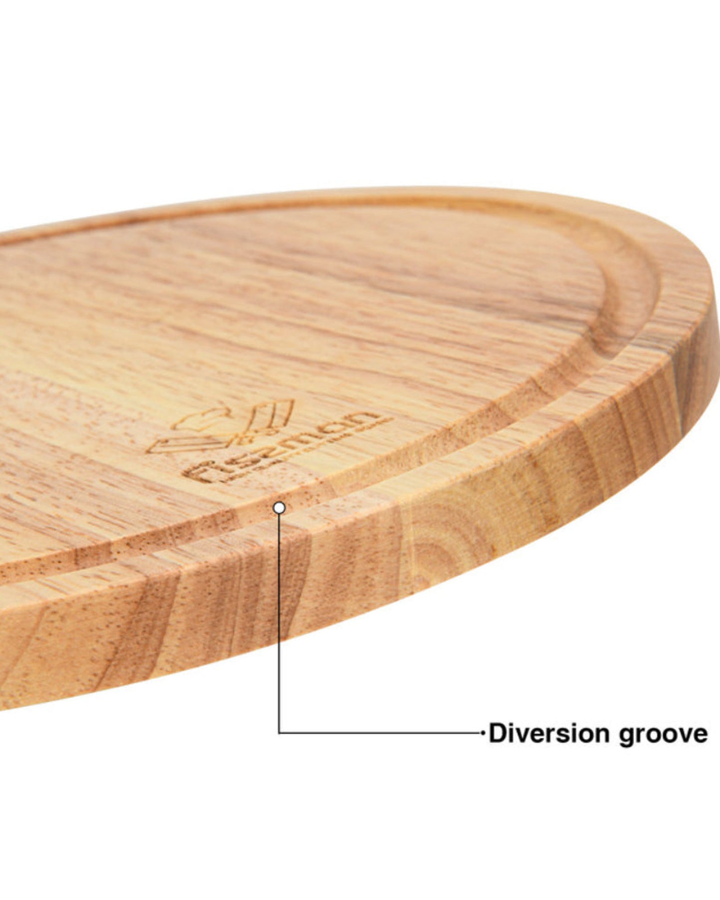 Fissman Cutting Board Hevea Round 25cm
