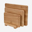 Fissman Cutting Board Rubber 3Pc Stand 35/30/25cm