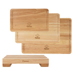 Fissman Cutting Board Rubber 3Pc Stand 35/30/25cm