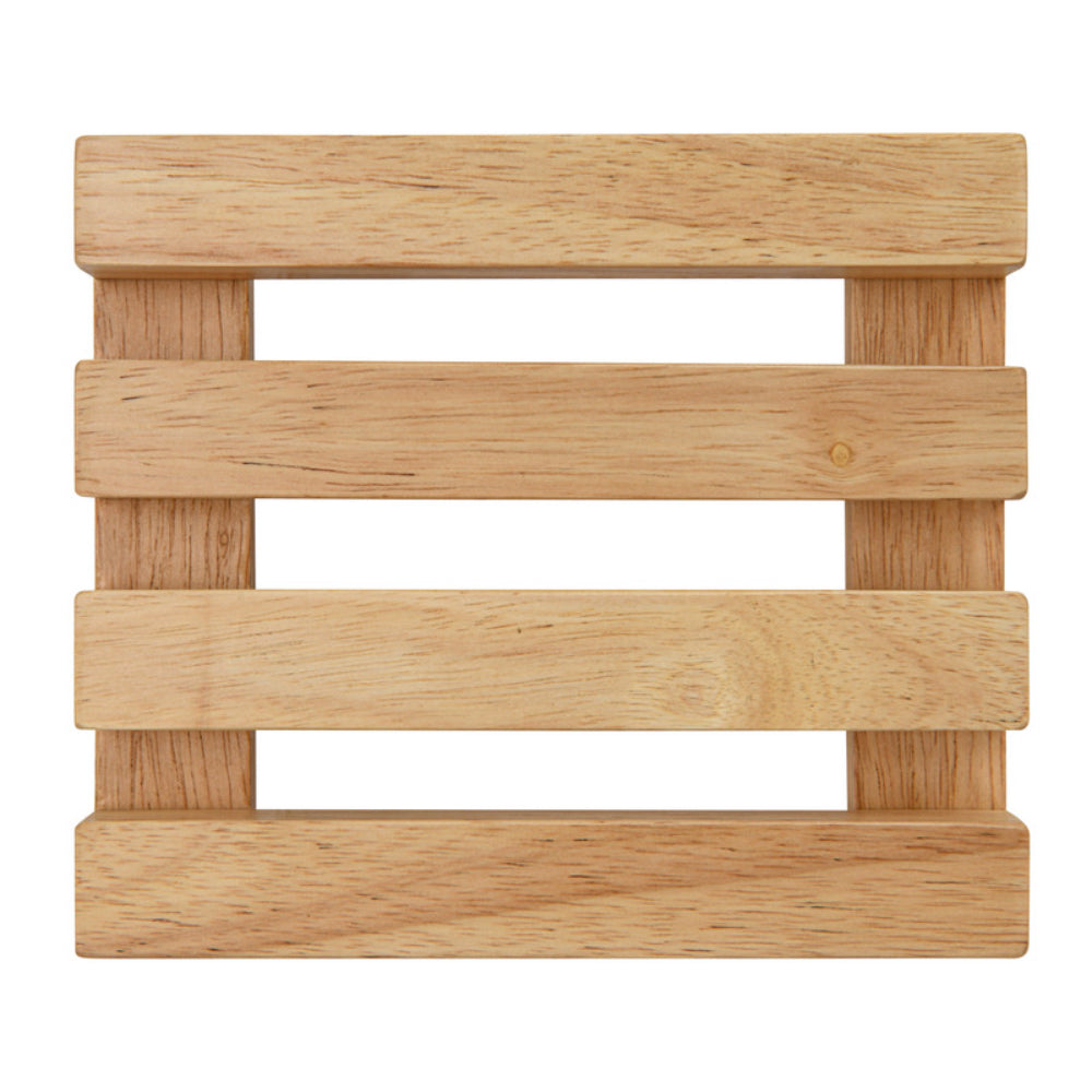 Fissman 3-Piece Cutting Boards 35cm, 30cm, 25cm With Stand Rubber Wood