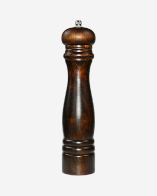 Fissman Pepper Mill Wooden Body With Zinc Alloy Grinder Dark Brown 25x6cm