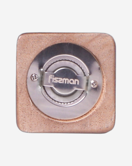 Fissman Square Shape Pepper Mill Dark Brown 11 x 5cm