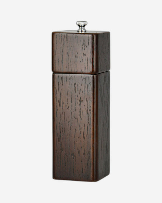 Fissman Square Shape Pepper Mill Dark Brown 16.5 x 5cm