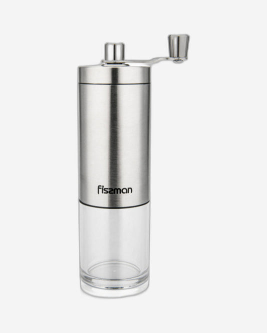 Fissman Coffee Mill Silver/Clear 18cm