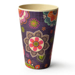 Fissman Purpur Printed Glass Purple/Green/Beige 400ml