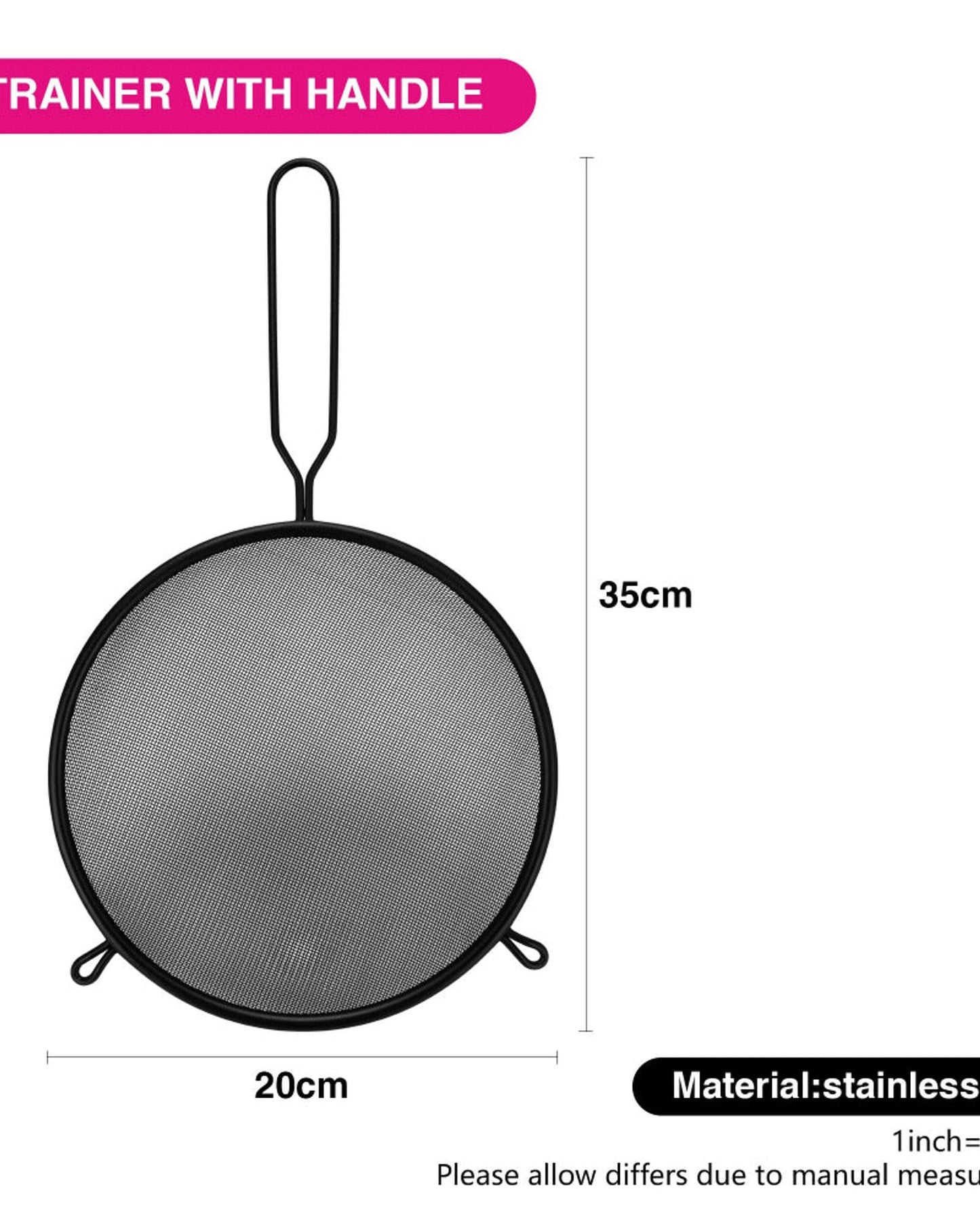 Fissman Strainer Fine Mesh 20cm