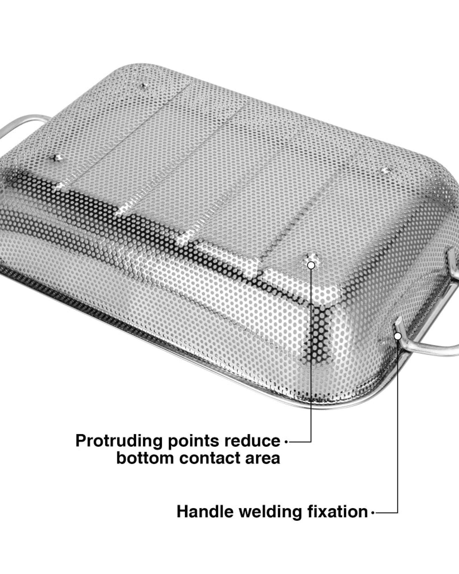 Fissman Colander Rectangular 36cm