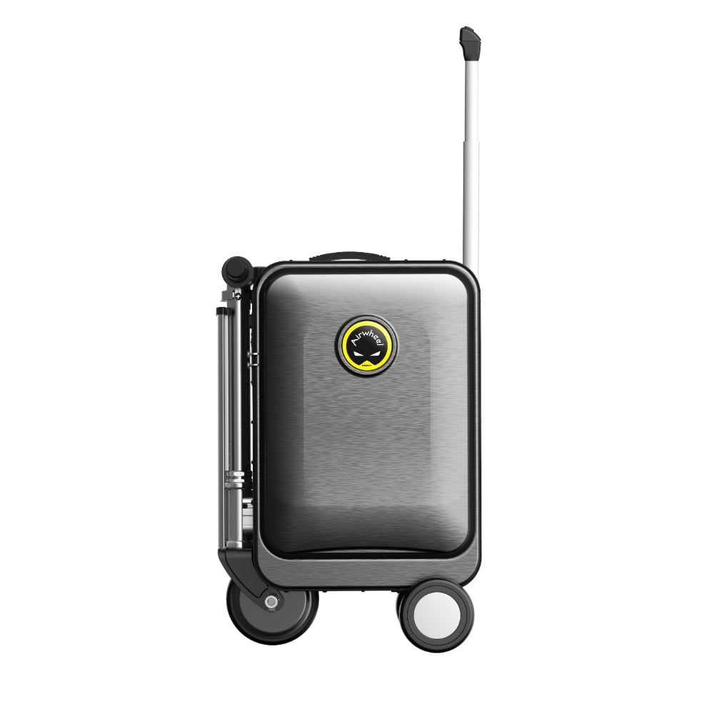 Airwheel SE3SL - Electric Luggage Scooter - Black | Smart-Riding Automatic-Extendable Suitcase with Removable Battery