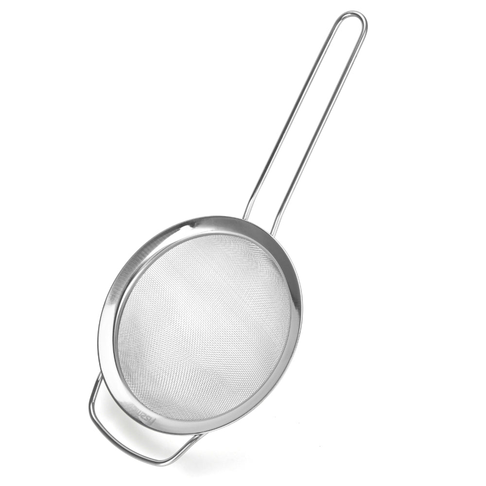 Fissman Steel Strainer With Handle Silver 16cm