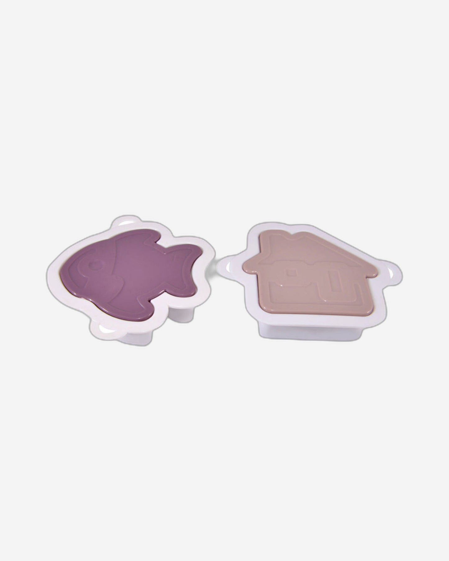 Fissman 2-Piece Cookie Stamp Or Fondant Cutters (Plastic)