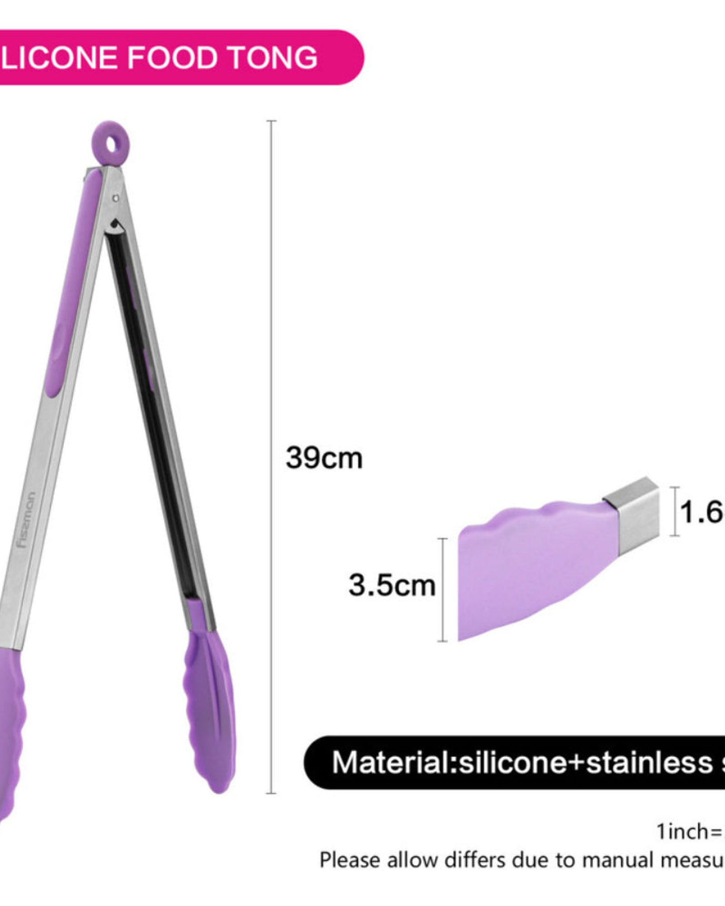Fissman Tongs Purple