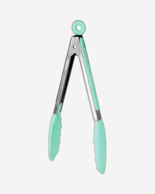 Fissman Kitchen Tongs With Handle Mint Green/Grey 23cm
