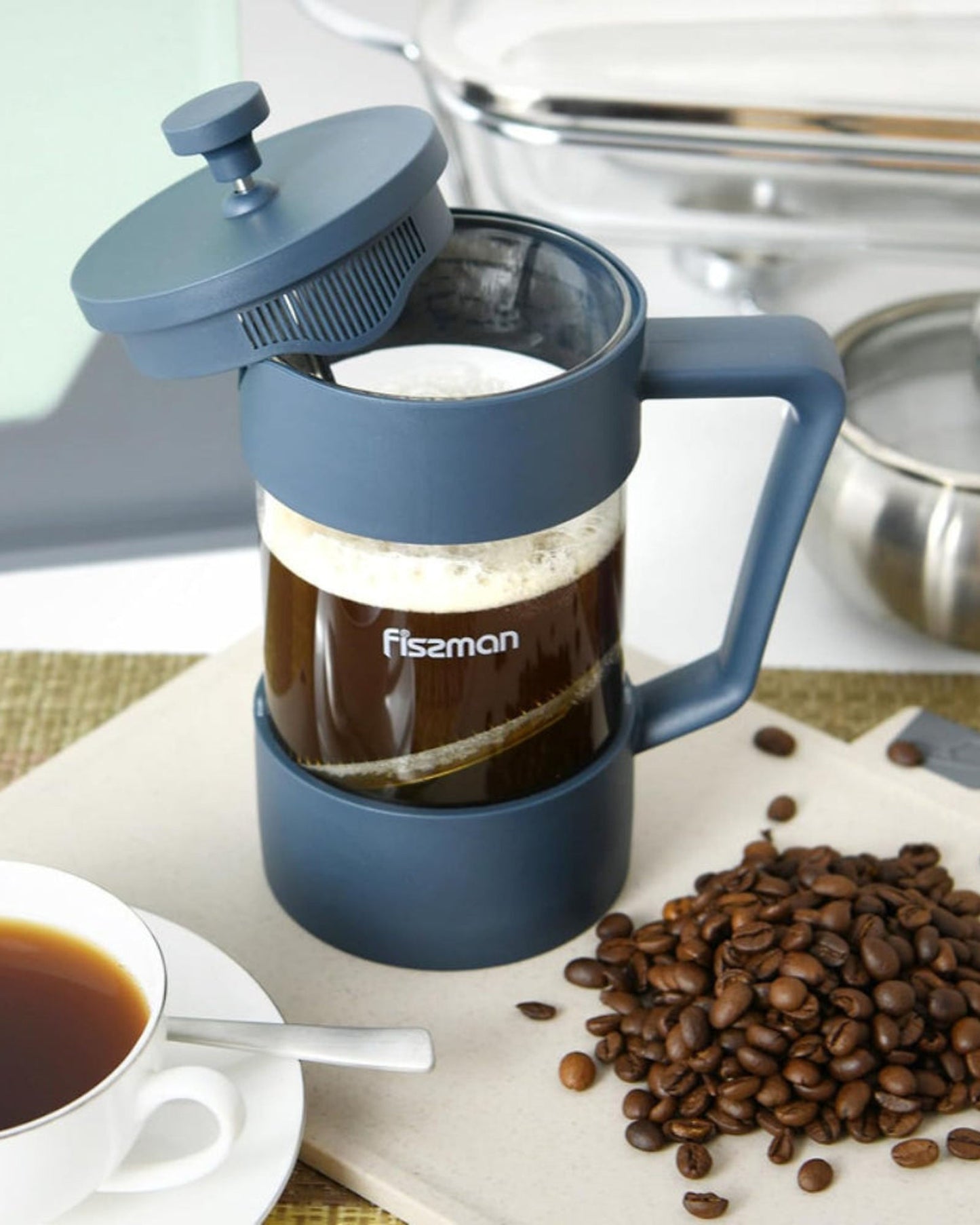 Fissman French Press Coffee Flat White 600ml