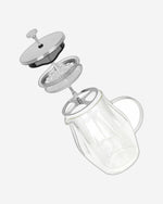 Fissman Double wall French Press Coffee Maker Borosilicate Glass 600ml Silver