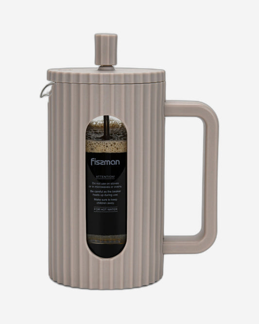 Fissman French Press Coffee Maker 600ml (Borosilicate Glass)