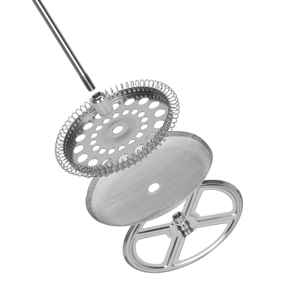 Fissman French Press Coffee Maker 600ml (Borosilicate Glass)