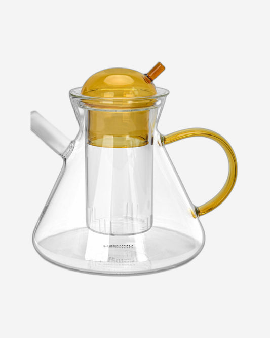 Fissman Tea Pot 950ml with Stainless Steel Filter Borosilicate Glass