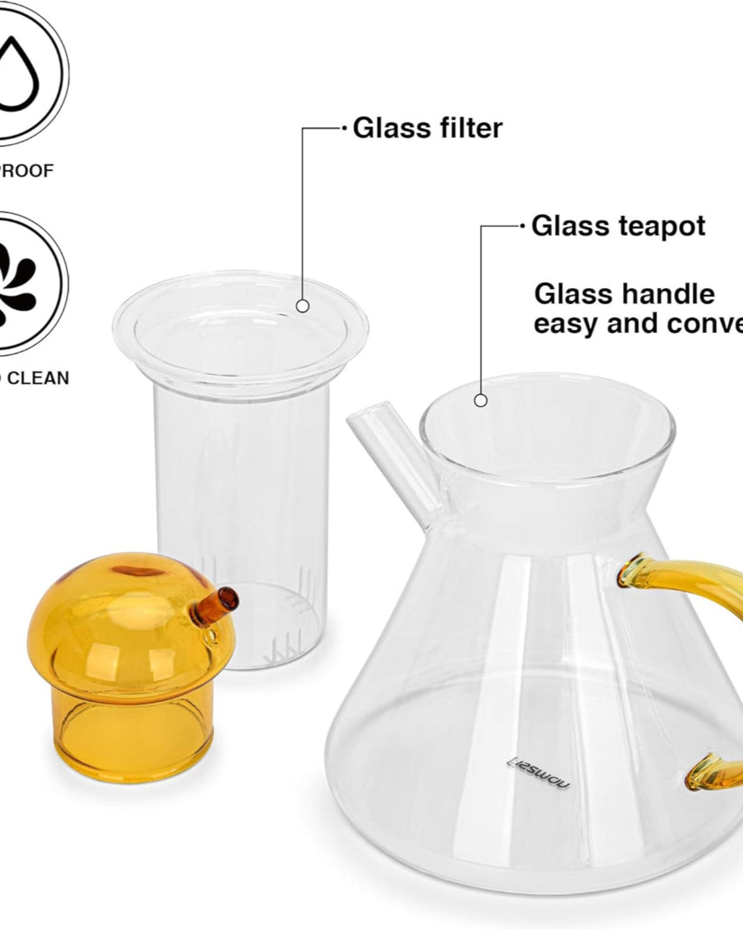 Fissman Tea Pot Filter 950ml