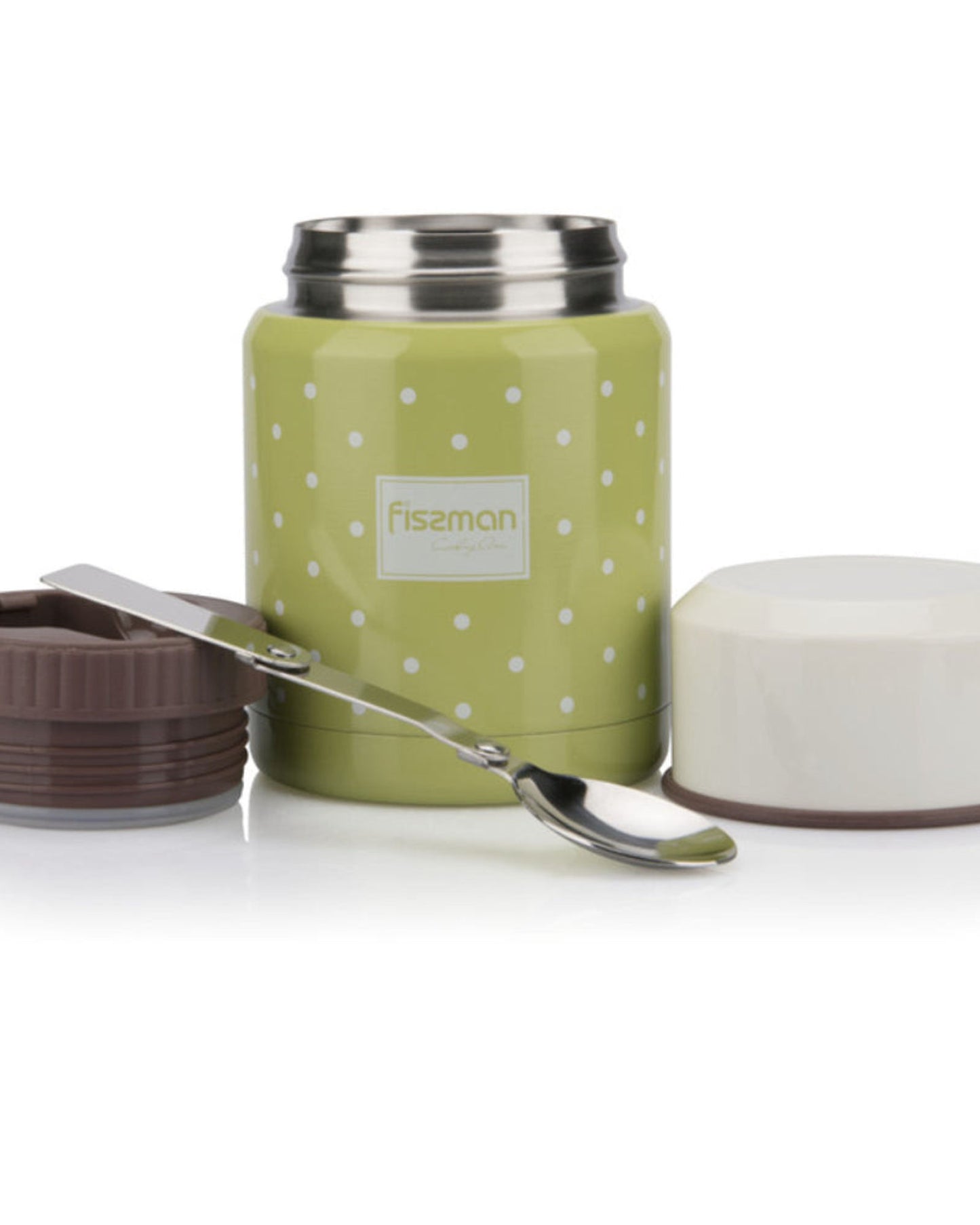 Fissman Lunch Box Round Green