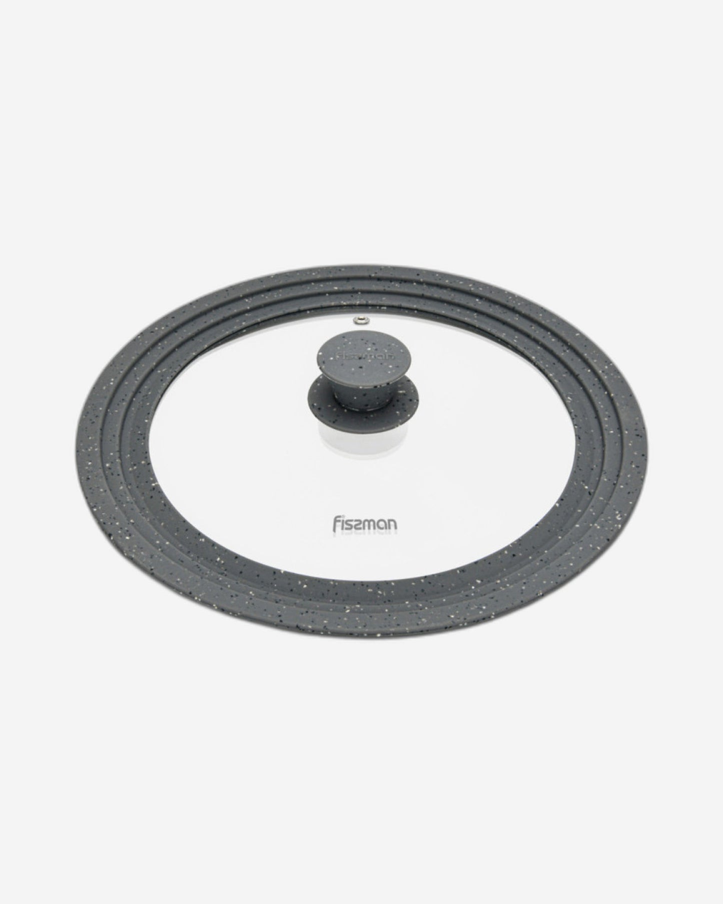 Fissman Multi-Size Lid Clear/Grey 24/26/28cm