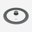 Fissman Multi-Size Lid Clear/Grey 24/26/28cm