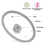 Fissman Lid Arcades Grey 24cm