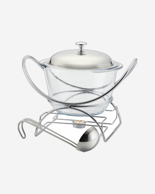 Cuisine Art Steel Warmer - 4.0-Liter Capacity - Elegant Food Warming Solution