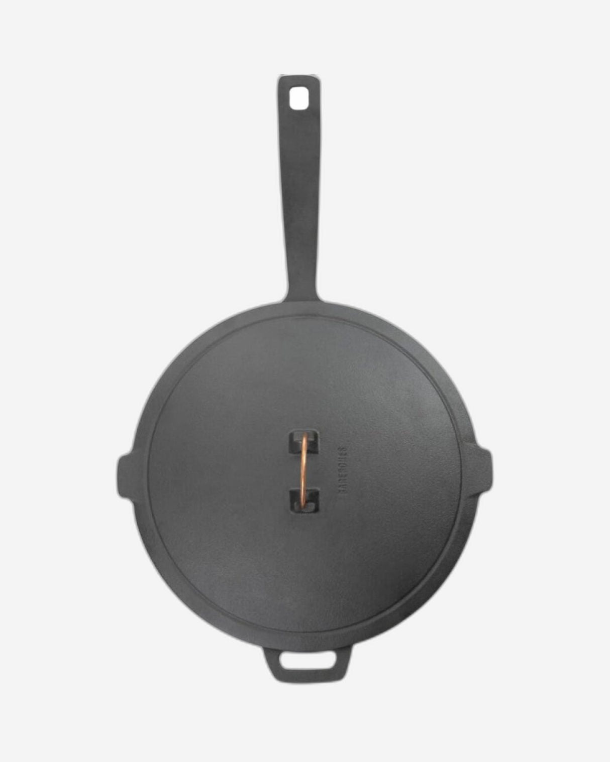BareBones - Enamel Lined Cast Iron Skillet - 12 in - Vintage White