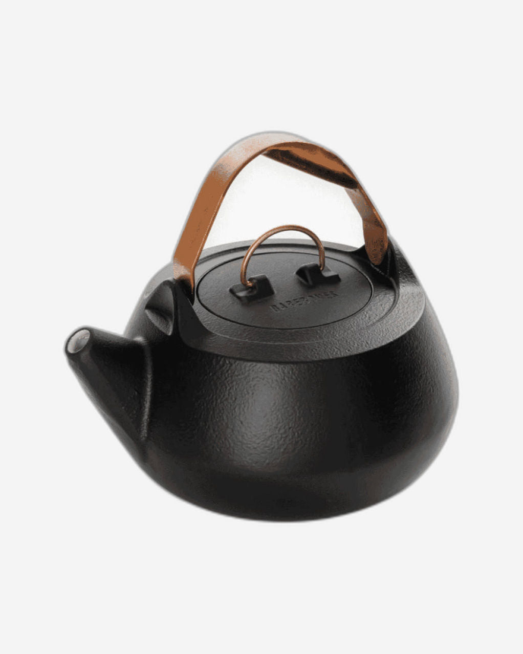 BareBones - Enamel Lined Cast Iron Teapot - Vintage White