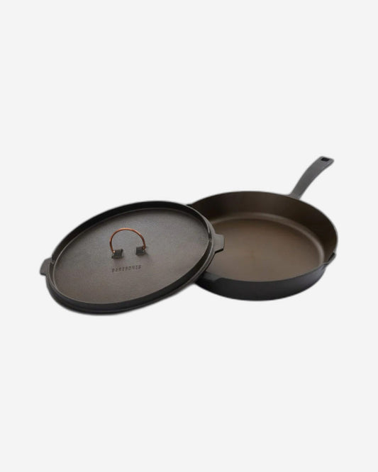 Barebones - 12" All in One Cast Iron Skillet