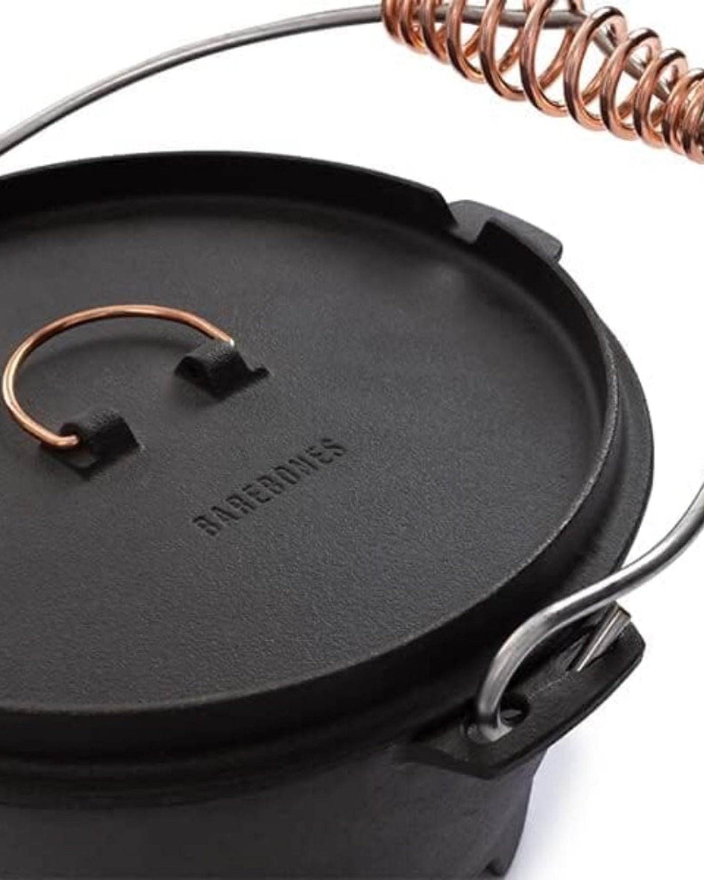 BareBones - Polished Cast Iron Dutch Oven - 4qt