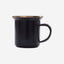 BareBones - Enamel Espresso Cup Charcoal - set of 2