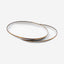 BareBones - Enamel Plate Eggshell - set of 2