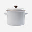 BareBones - Enamel Stock Pot Eggshell