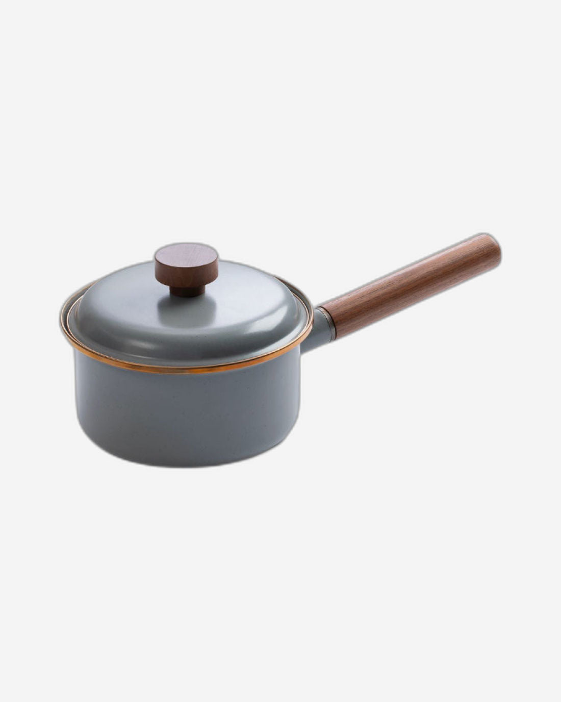 BareBones - Enamel Saucepan Eggshell