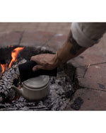 Barebones - Suede Leather Hot Pad - Black