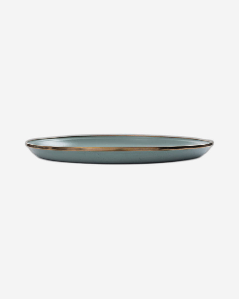 BareBones - Enamel Plate Green - set of 2