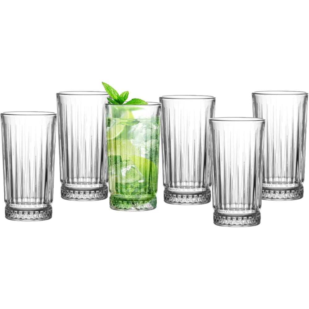 Cuisine Art Eva Hi-Ball Glass Set - 6 Pcs, 255ml (8.5oz)