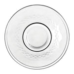 Doyalex Glass Tea Cup & Saucer Set - 190ml, 12-Pieces, Transparent (CS-058B)