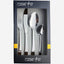 Cuisine Art Cutlery Set 16Pc Sasa Silver