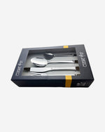 Cuisine Art Chole 16 Piece Stainless Steel Cutlery Set, Silver