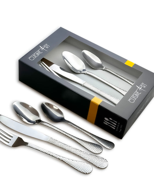 Cuisine Art Cutlery Set 16Pc Kyle Silver