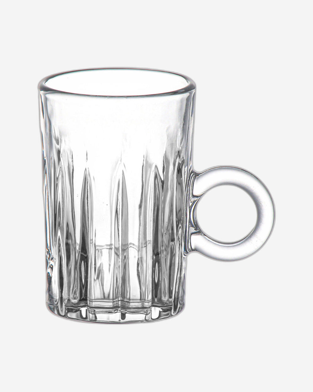 Doyalex Glass Istikan Tea Cup & Saucer Set - 120ml, 12 Pieces, Transparent